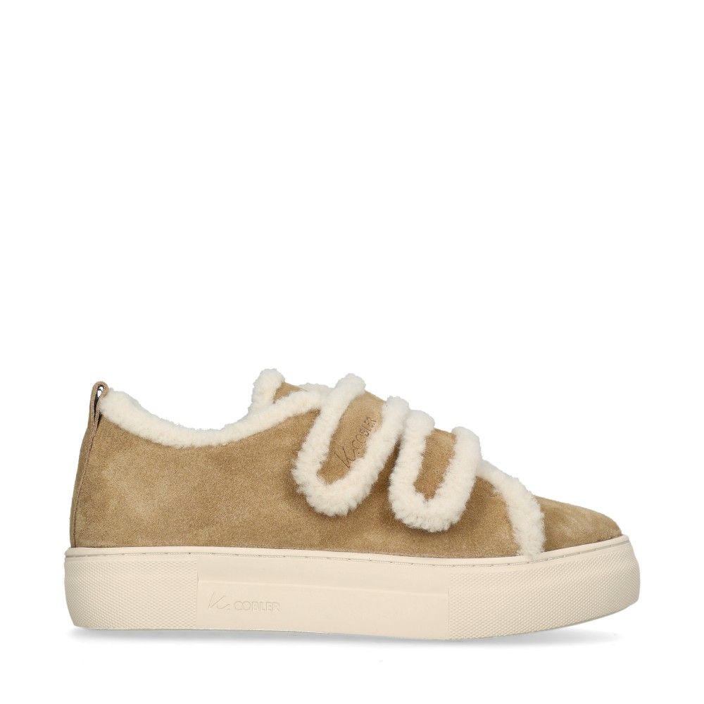 Anaheim Teddy Sneakers Beige