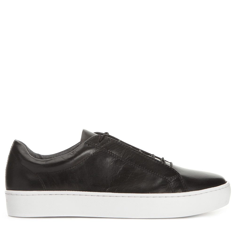 Zoe Sneakers Skinn Svart