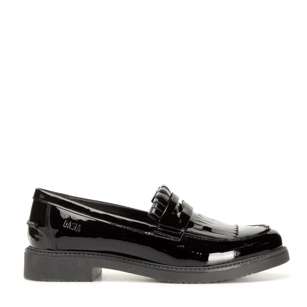 Khella Loafers Lack Svart