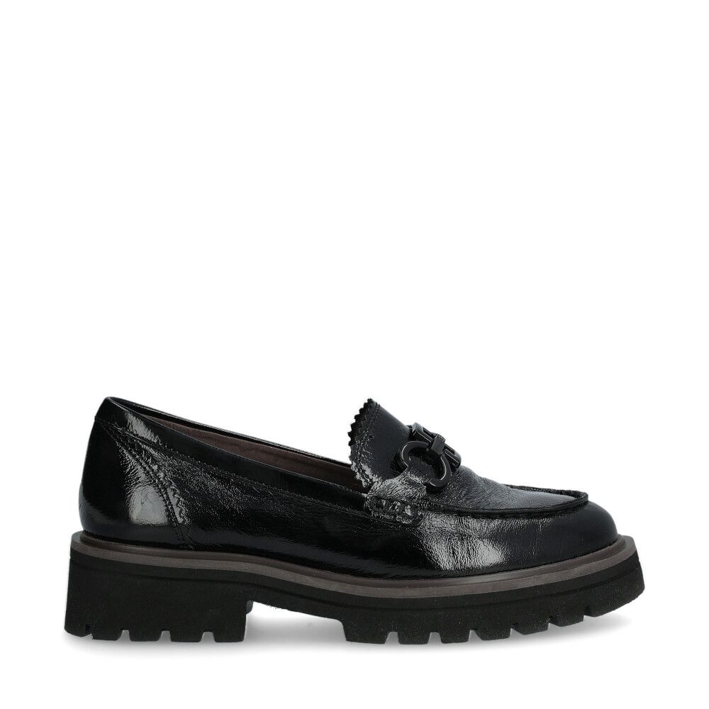 Waka Naplak Loafers Svart