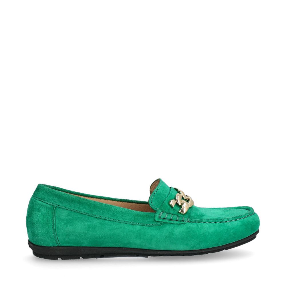 Nicole Loafers Kedja Grön