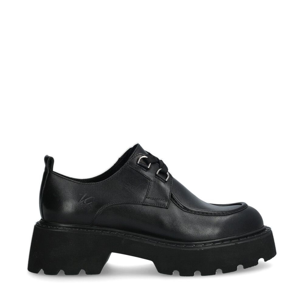 Dartmouth Loafers Lace-Up Svart