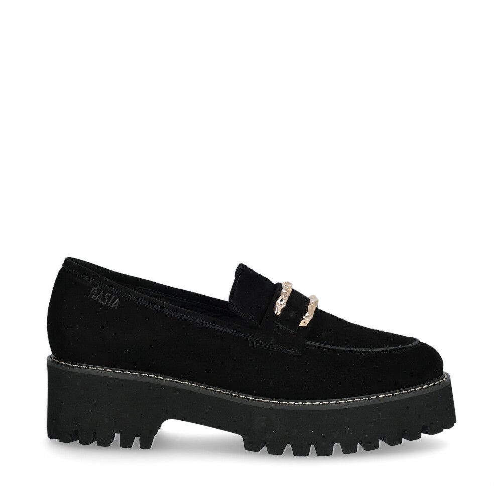 Moss Loafers Mocka Svart