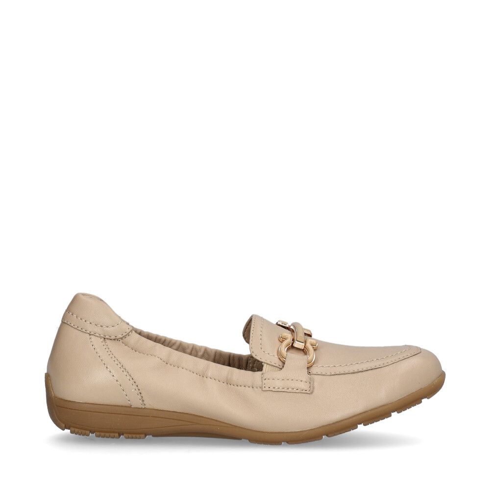 Malva Loafers Komfort Vid Beige