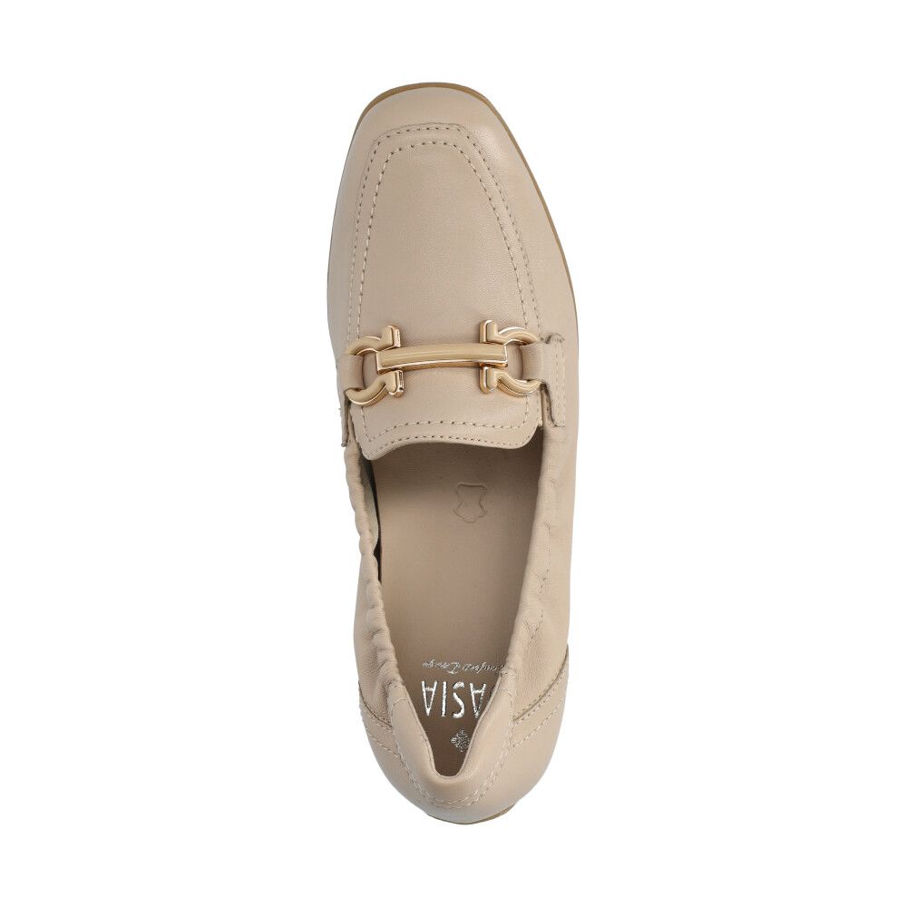 Malva Loafers Komfort Vid Beige