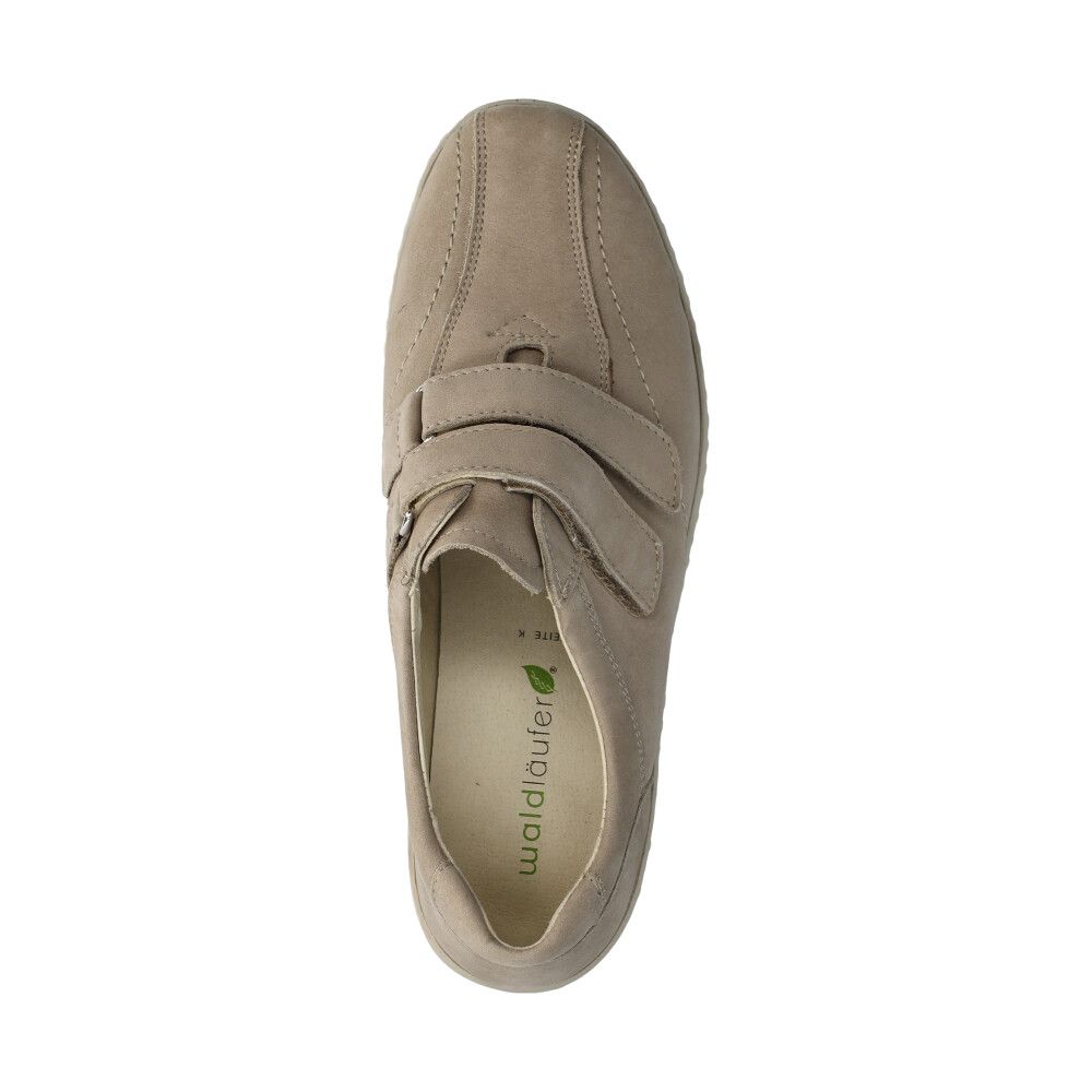 Kya Lågskor Velcro Beige