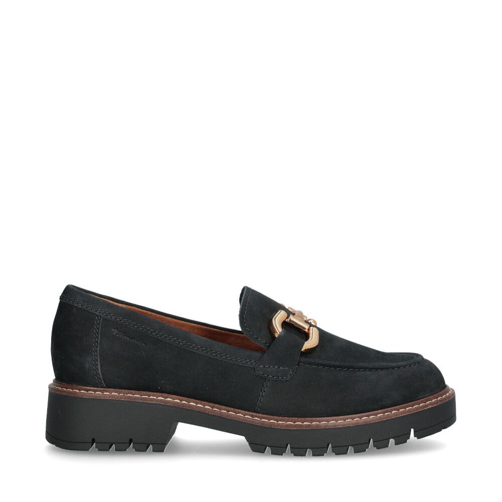 Loafers Mocka Marinblå