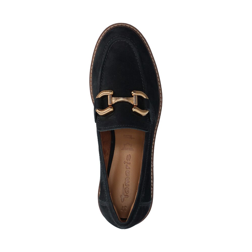 Loafers Mocka Marinblå