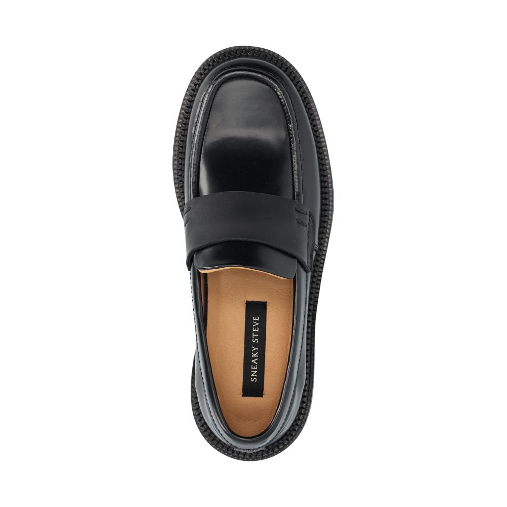 Emma W Loafers Svart