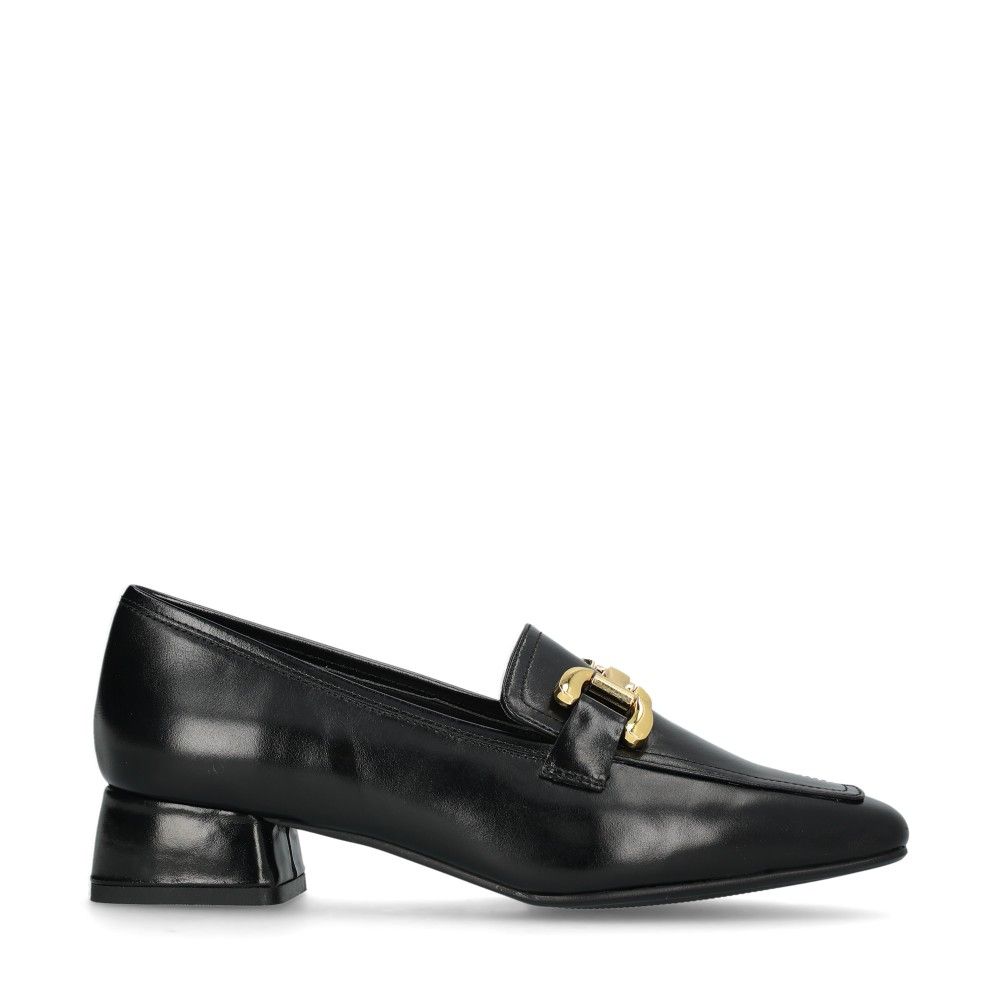 Ravenna Loafers Klack Svart