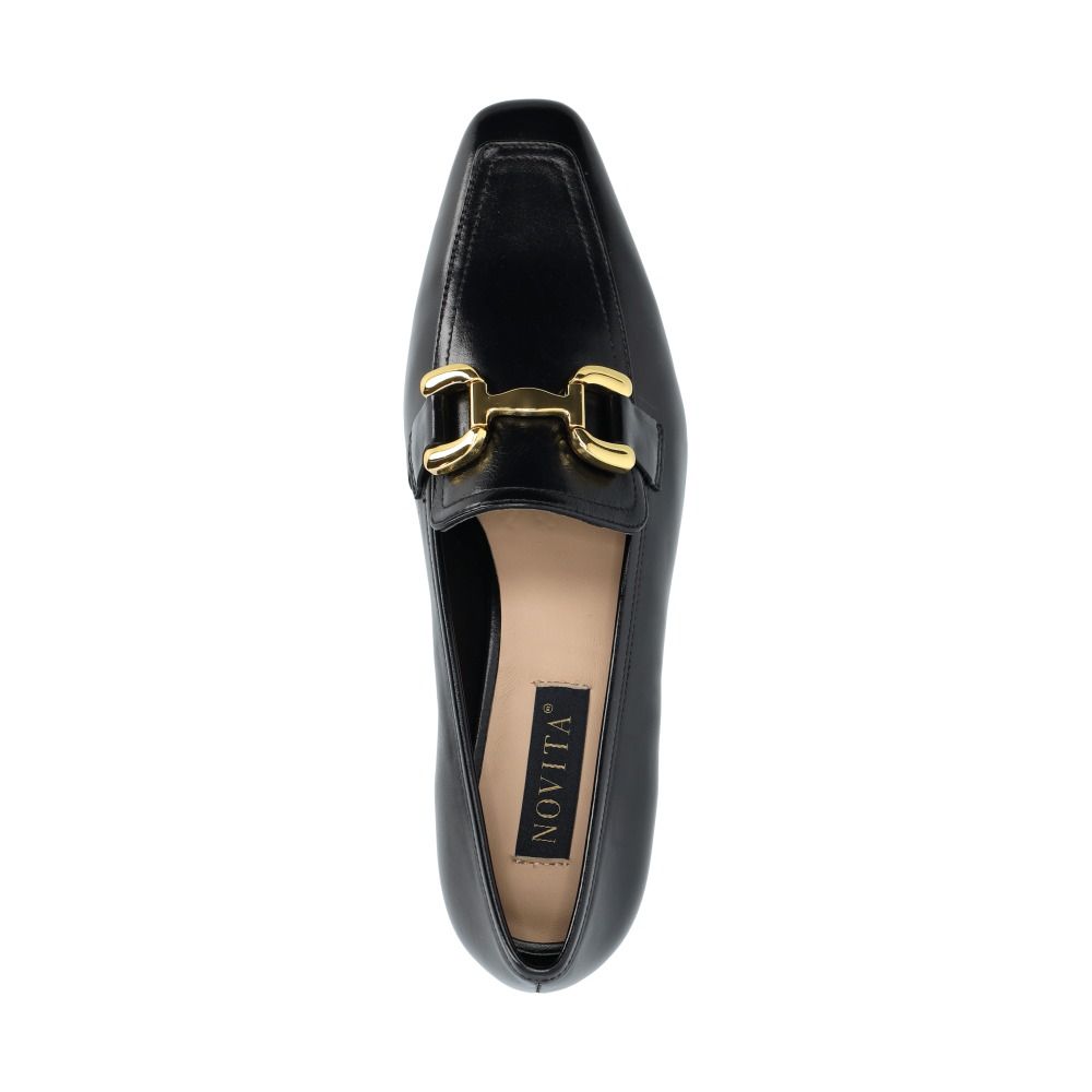 Ravenna Loafers Klack Svart