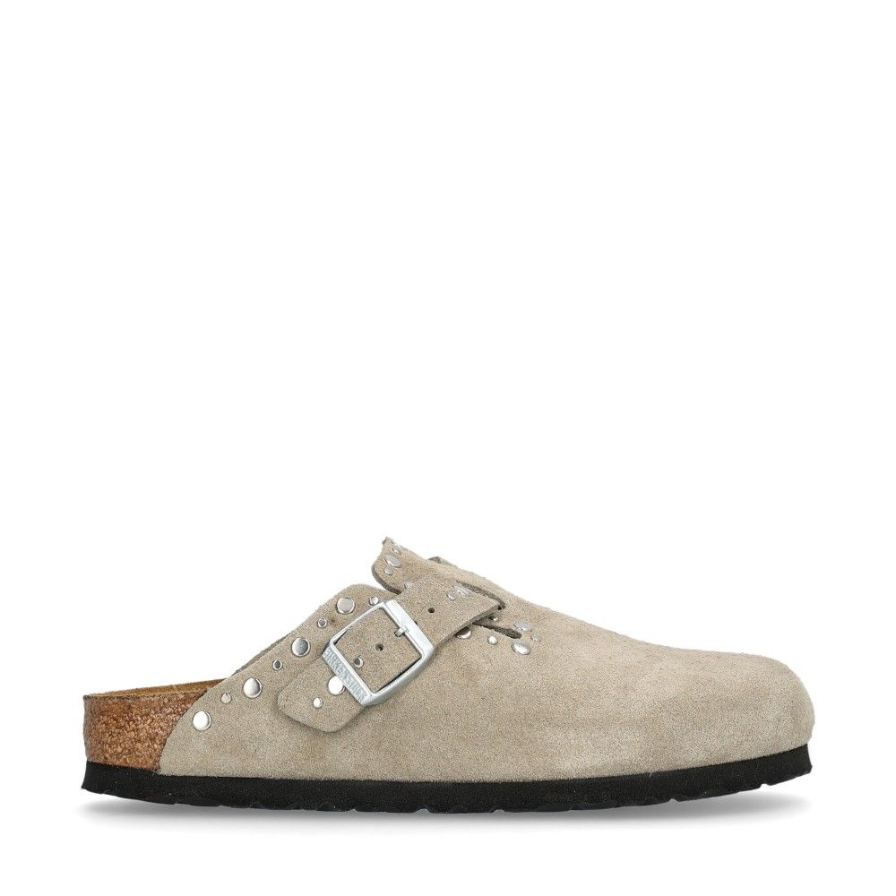 Boston Rivet Mocka Smal W Beige