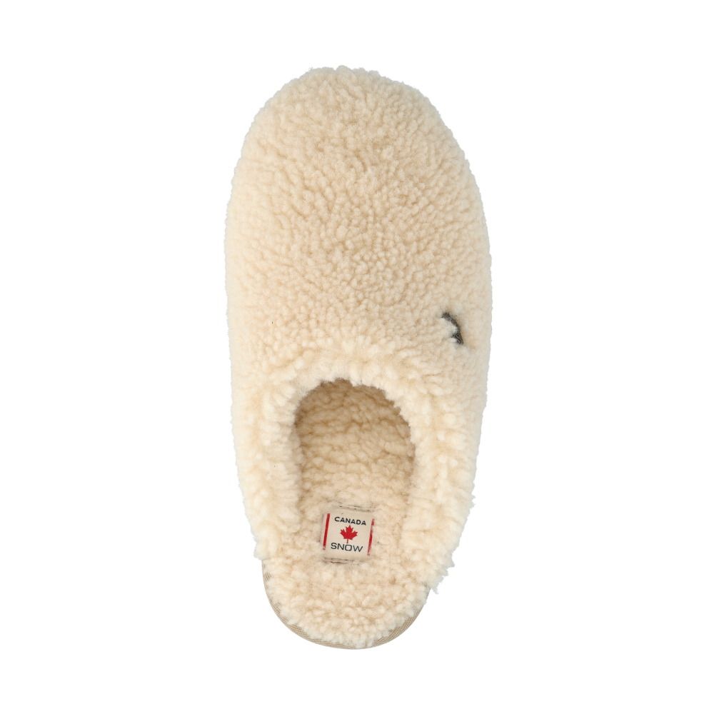 Rory Curly Fur Nature Ljusbeige