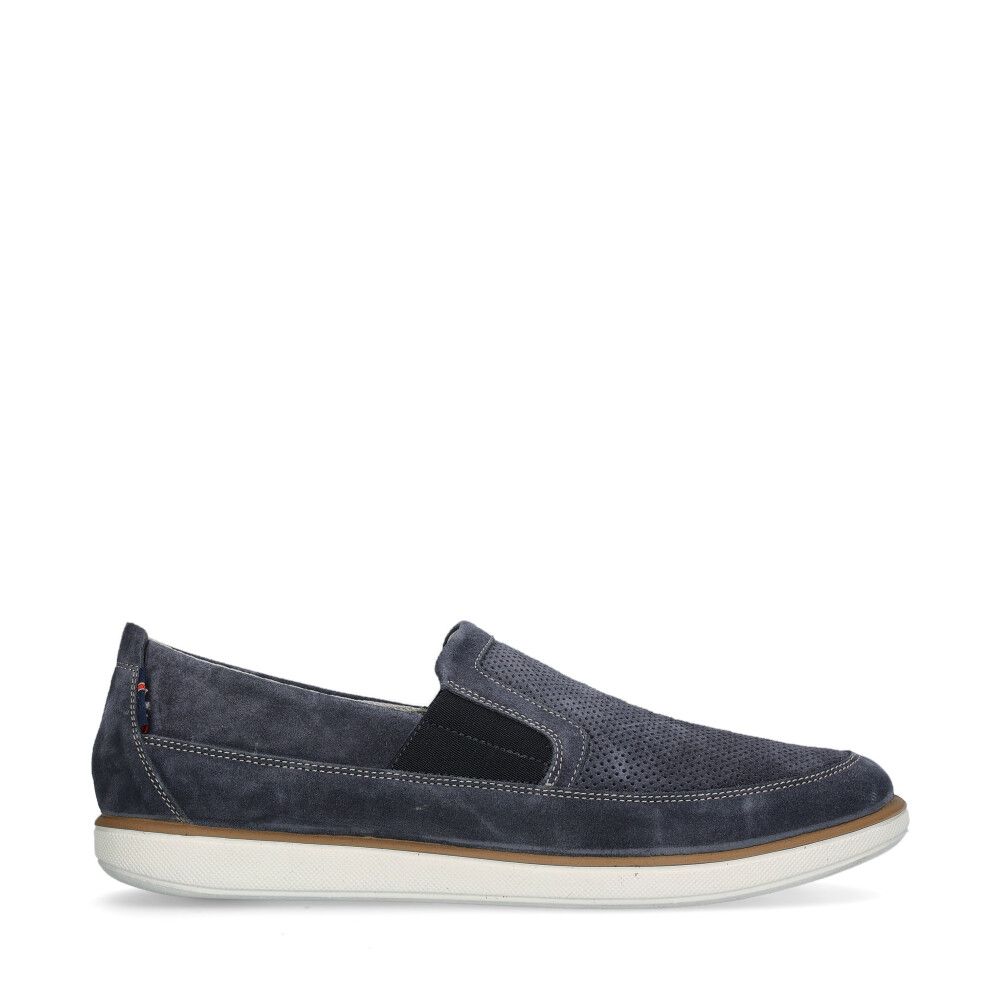 Nicolas Lågskor Slip-on Marinblå