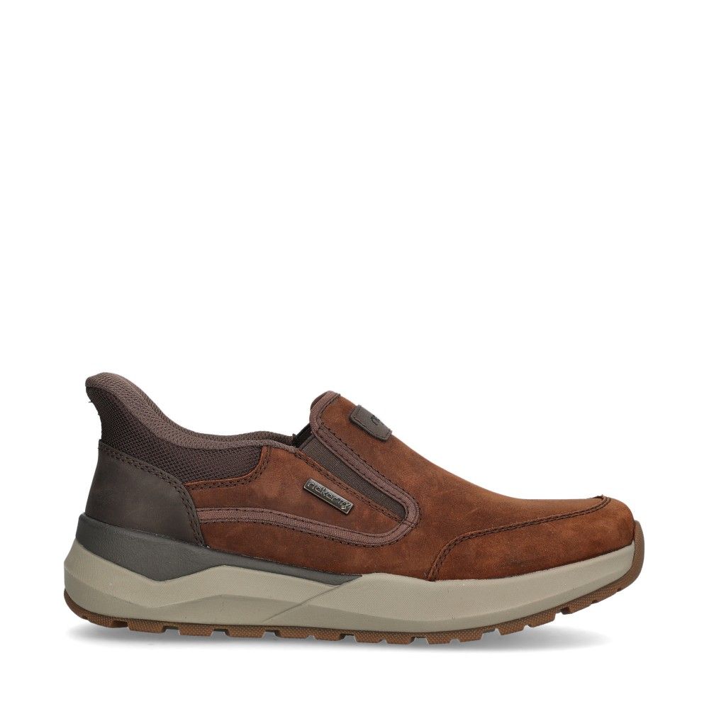 Slip-on Sneakers Extra Wide Brun