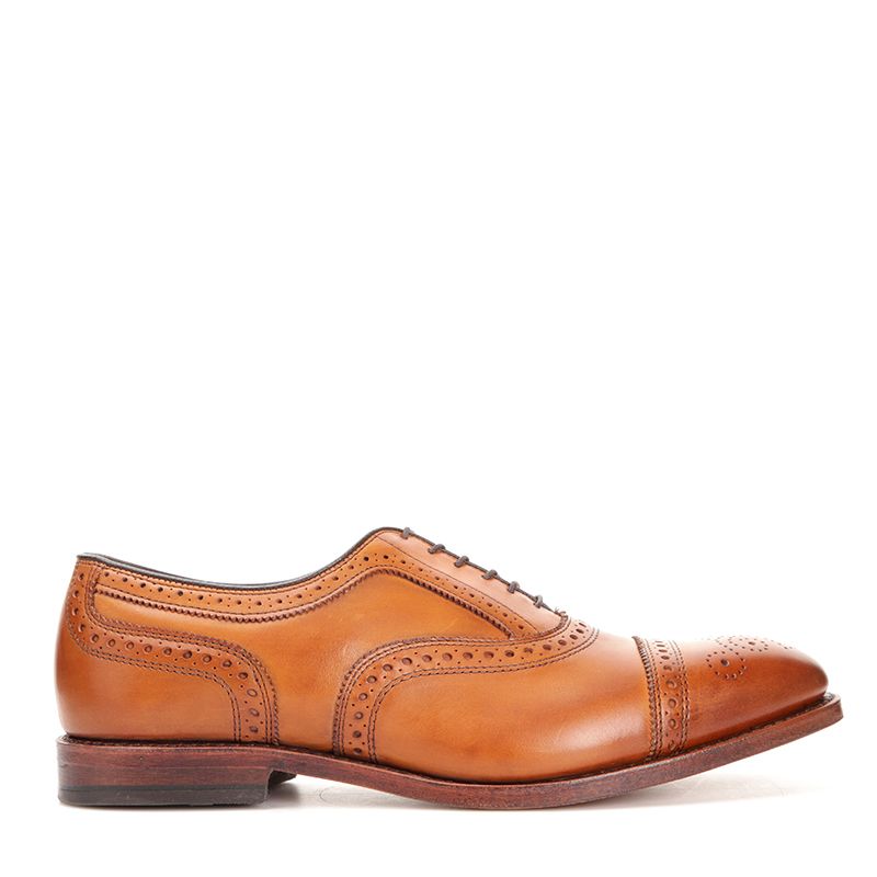 Strand Lågskor Oxford Brun