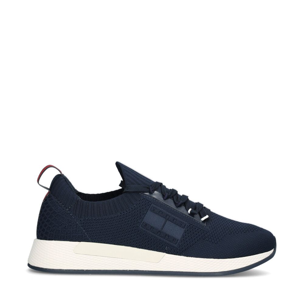 Runner Knitted Sneakers Blå