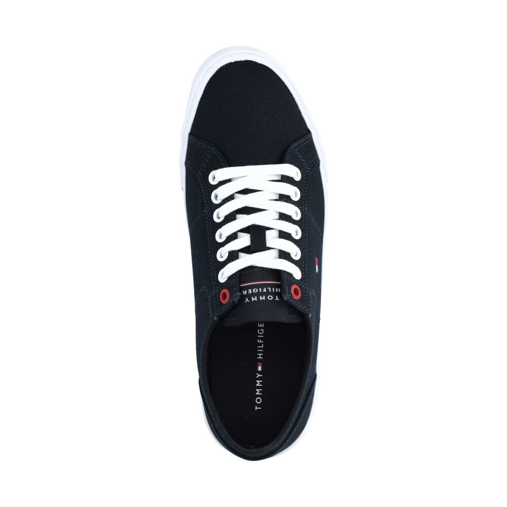 Essential Canvas Sneakers Blå
