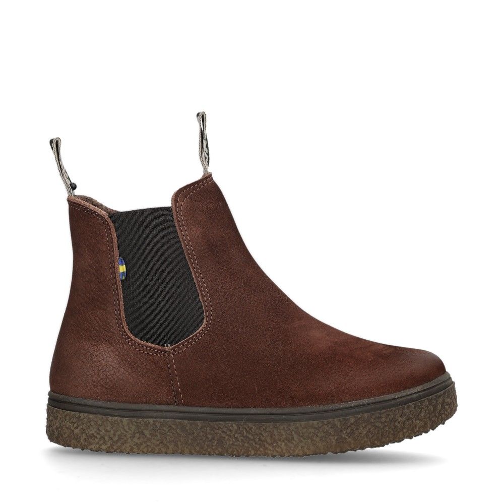 Majorna Chelseaboots Brun