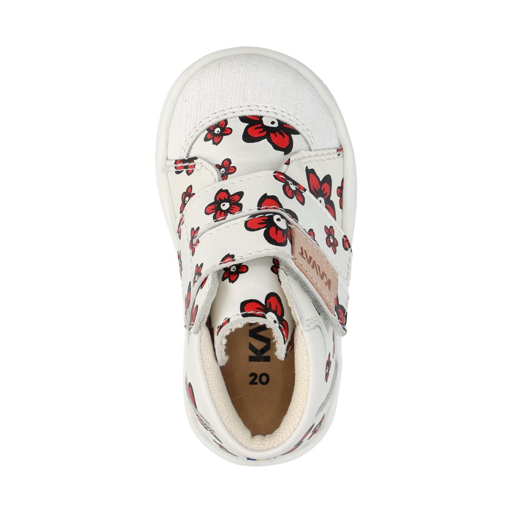 Fiskeby Floral Sneakers Vit