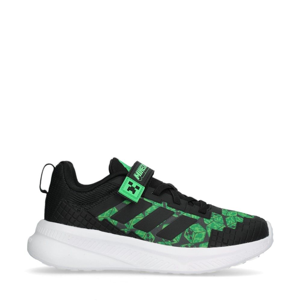 Minecraft Fortarun Sneakers Jr Svart