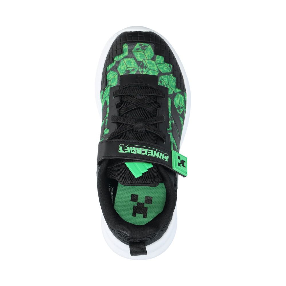Minecraft Fortarun Sneakers Jr Svart