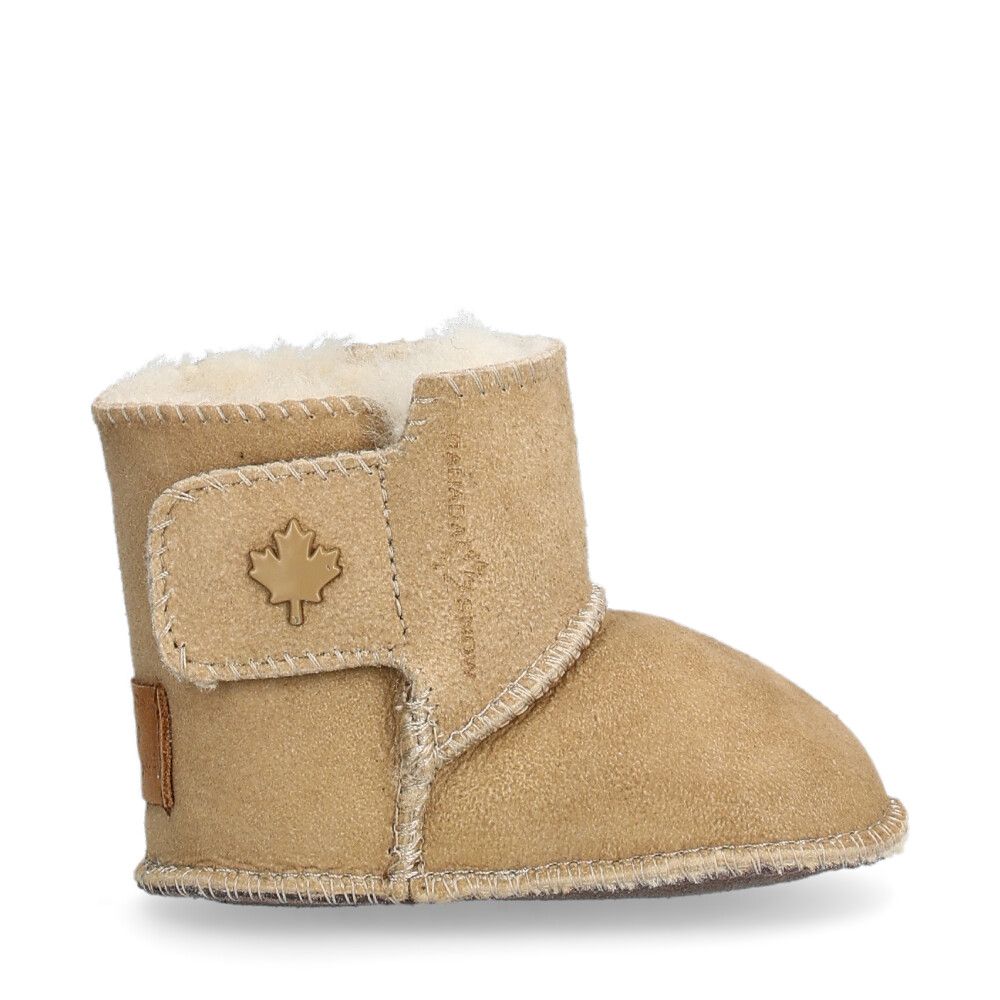 Mount Pelly Fårskinnsboots Beige