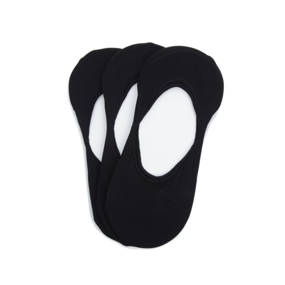 Step Socks Nylon 50 Den 3-p Svart
