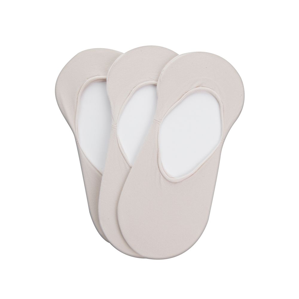 Step Socks Nylon 50 Den 3-p Nude