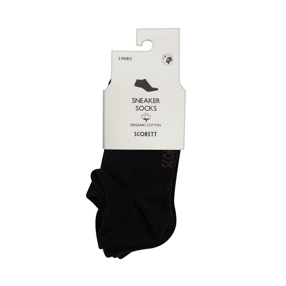Sneaker Socks 3-pack Svart