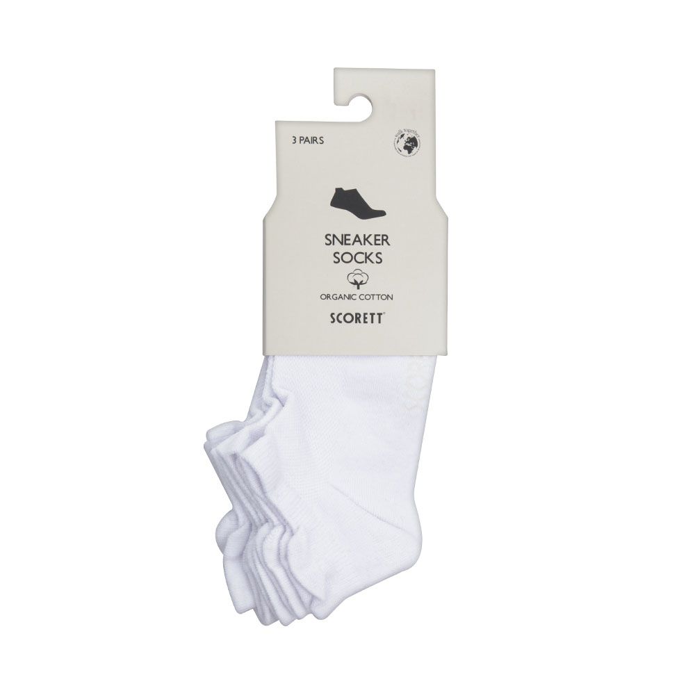 Sneaker Socks 3-pack Vit