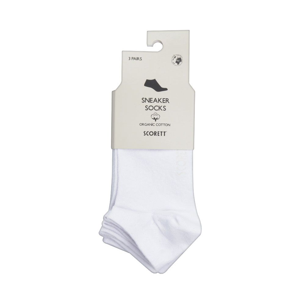 Sneaker Socks 3-pack Vit