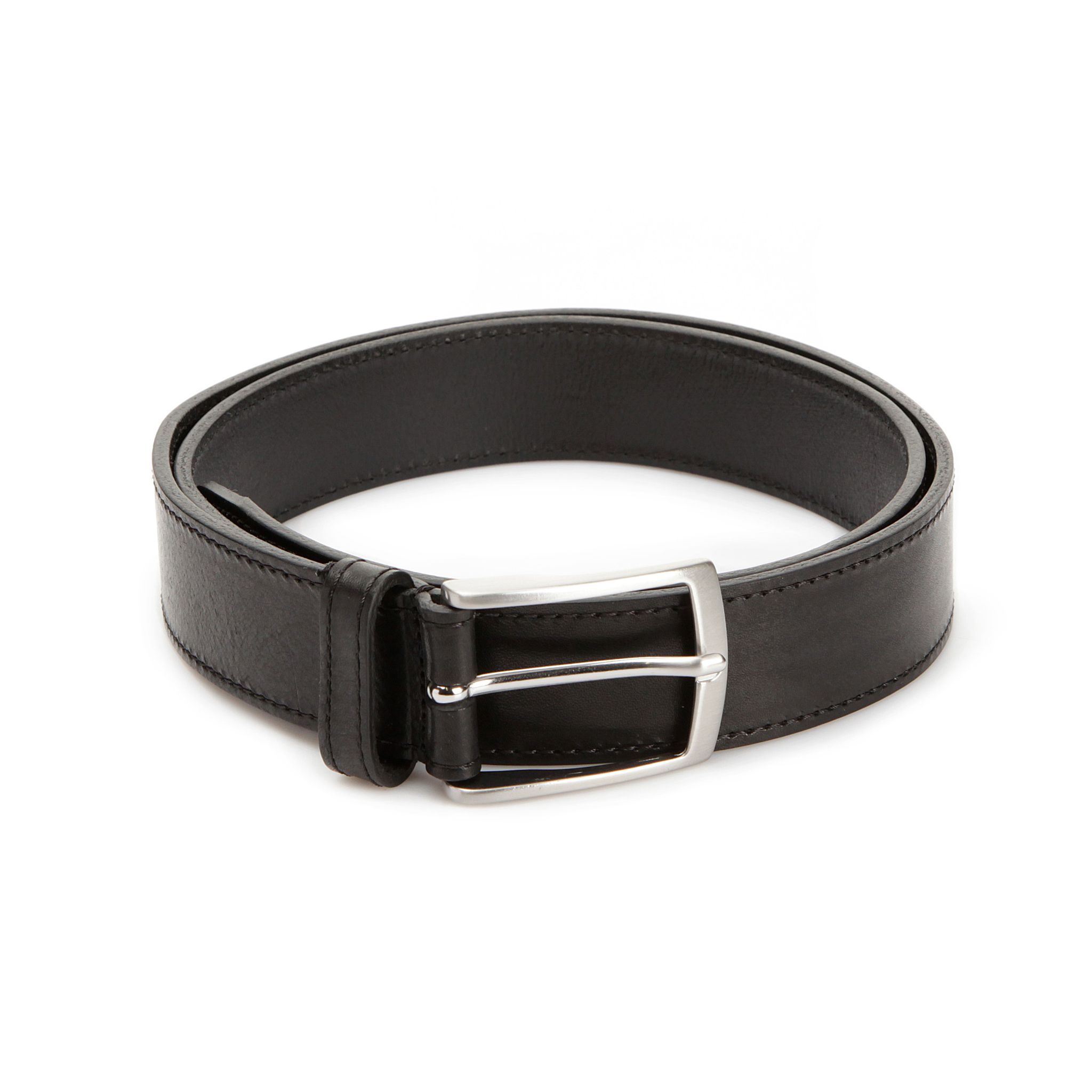 Cintura Skärp Läder Slätt Svart