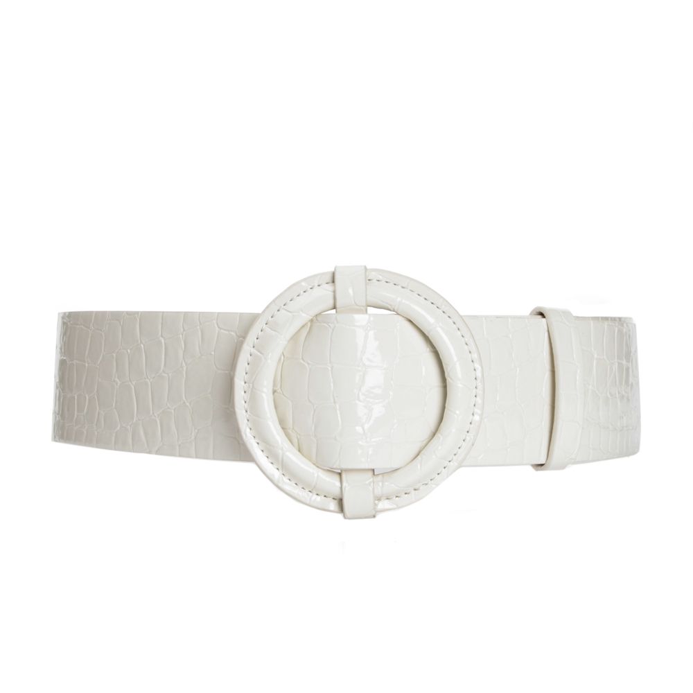 Wooler Midjebälte Croco Beige