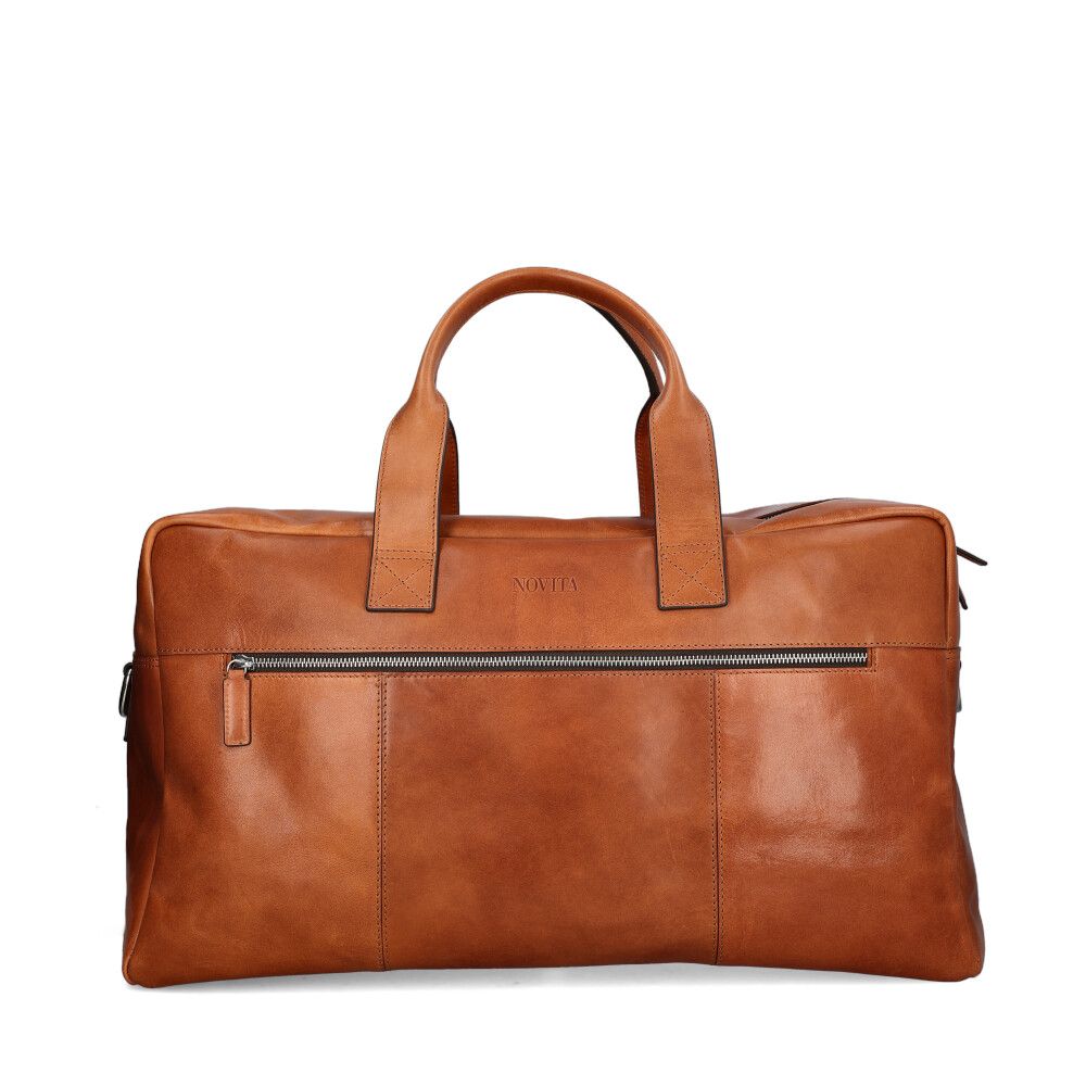 Cervo Weekendbag Cognac
