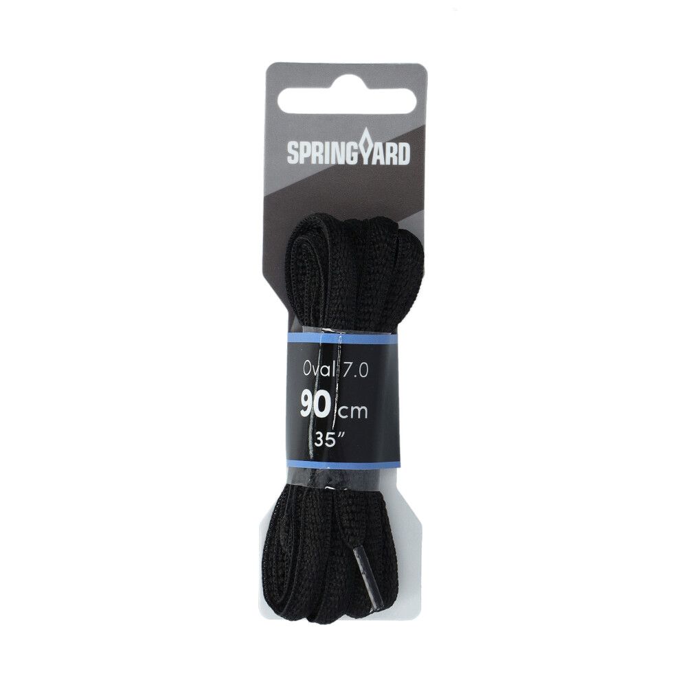 Skoband Oval Nylon Svart