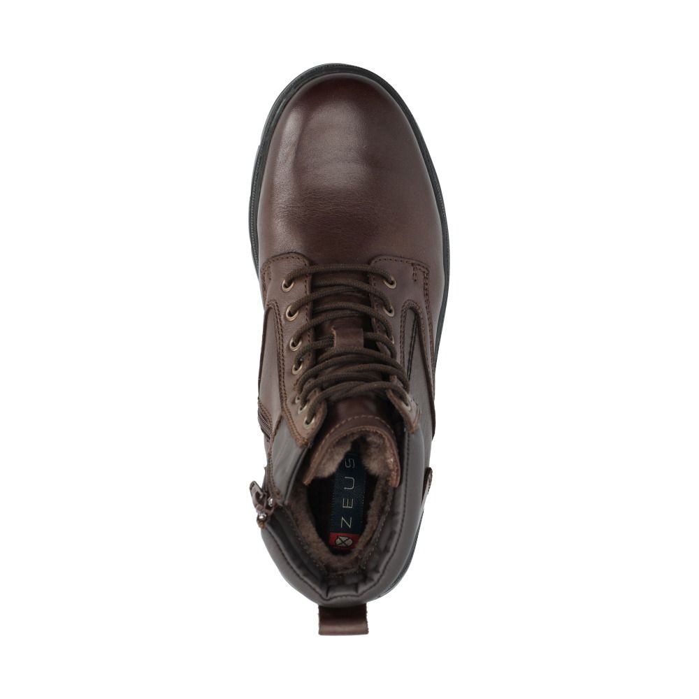 Tehor Grip lace-up Mörkbrun Mörkbrun