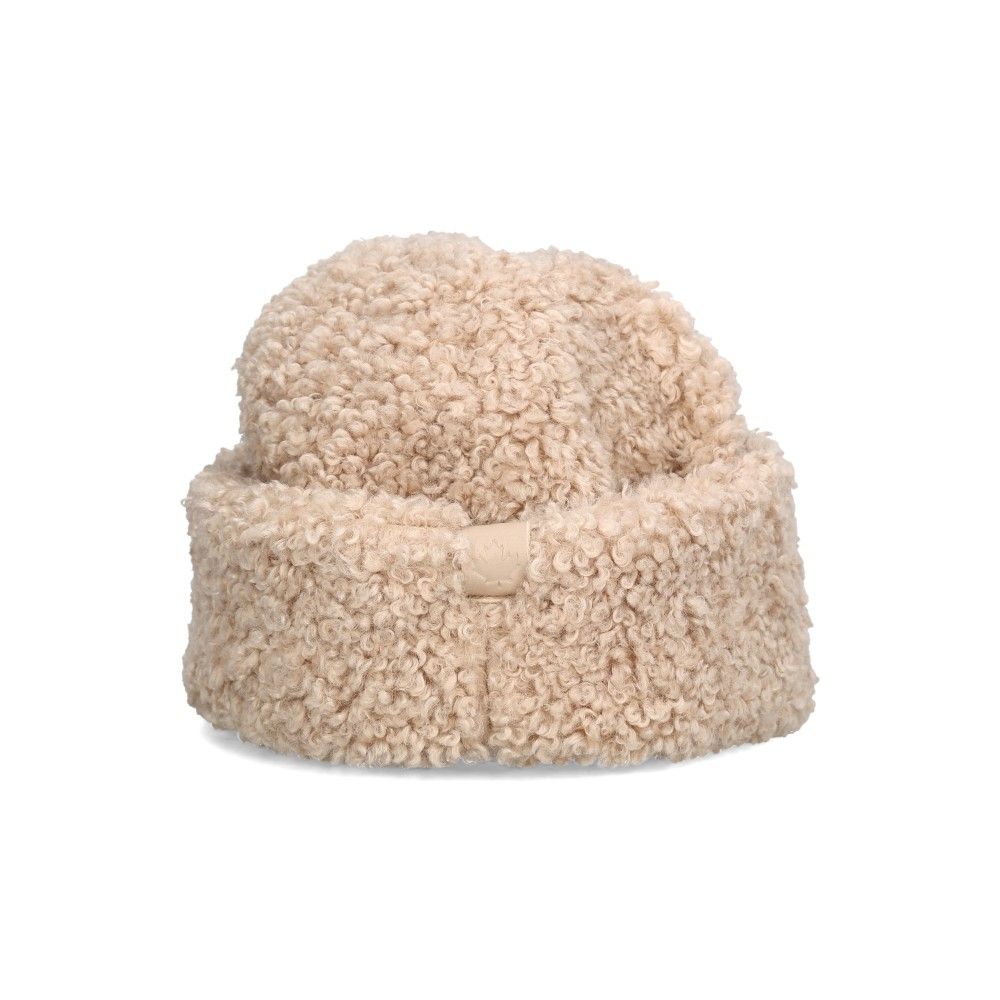 Fay Pile Hat Beige Beige