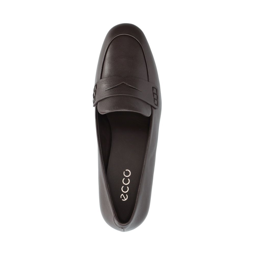 Liva 35 Loafers Mörkbrun