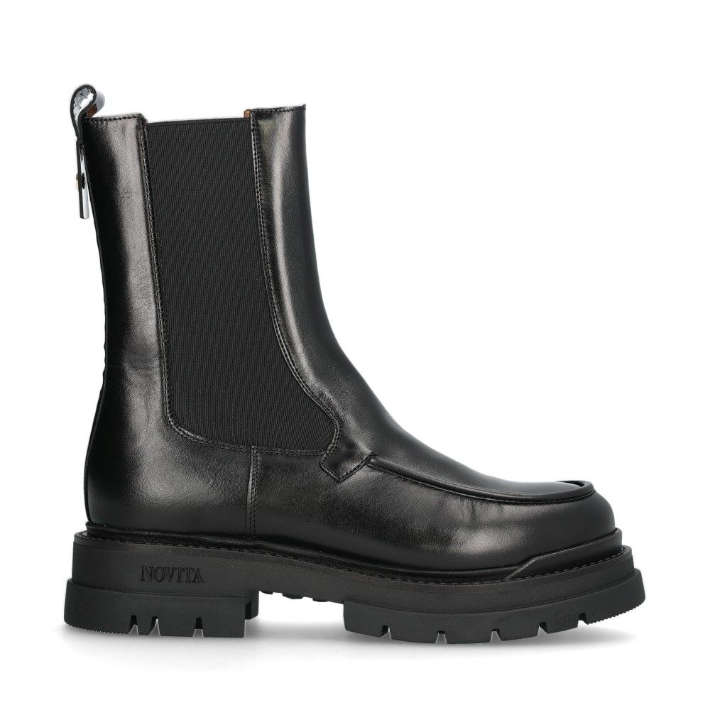 Moricone Chelseaboots Svart