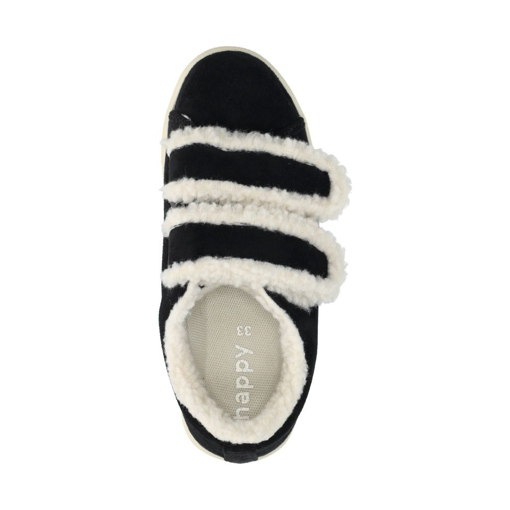 Lively Fur Sneakers Svart