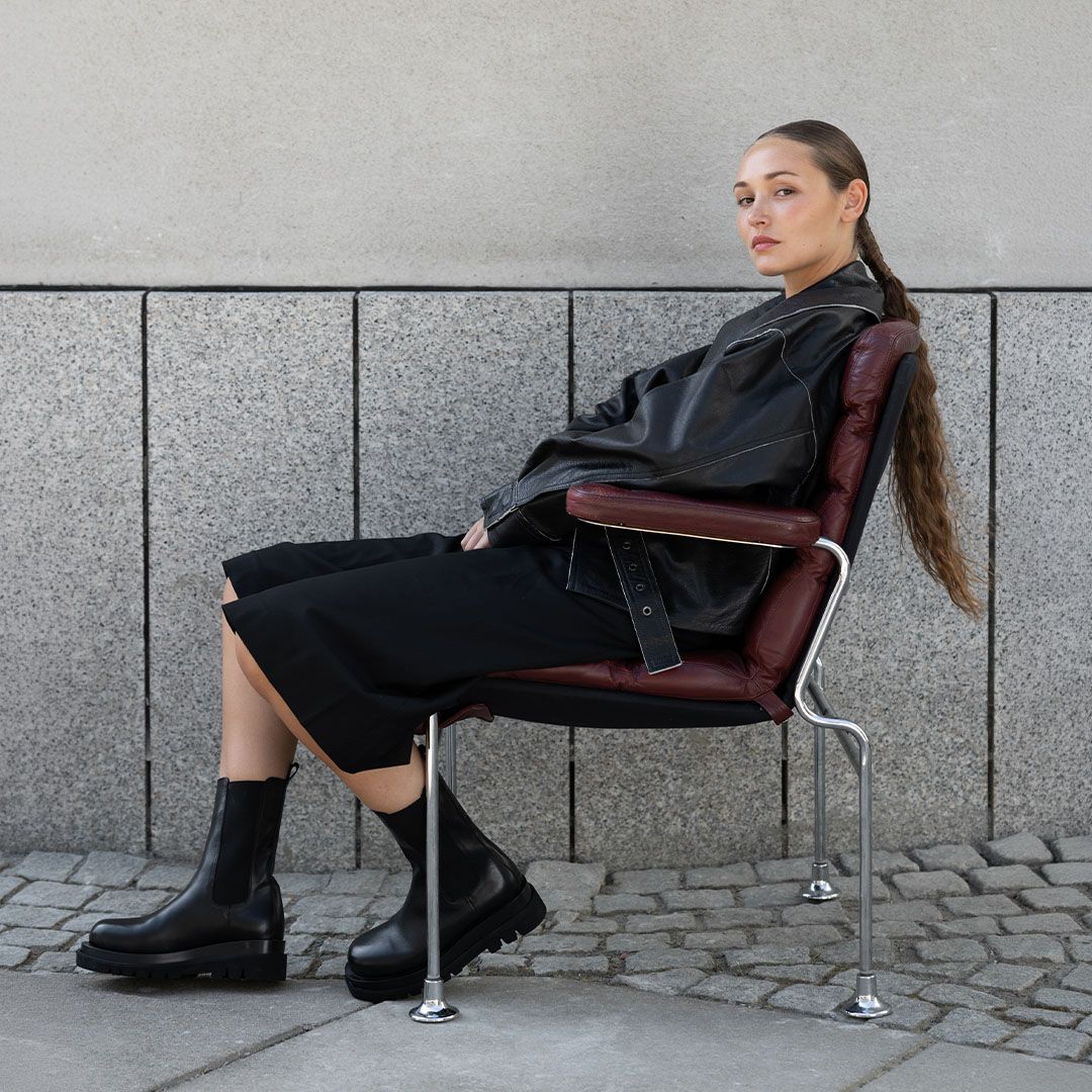 Cromer Chelseaboots Svart