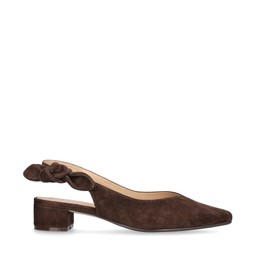 Verbena Pumps Slingback Brun