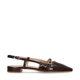 Trani Ballerinaskor Gold Bordeaux