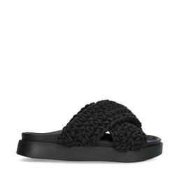 Woven Sandaler Svart