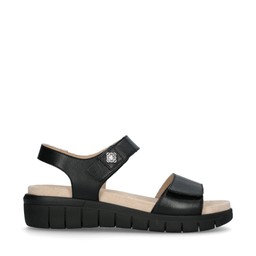 Myrtle Sandaler Bred läst Svart