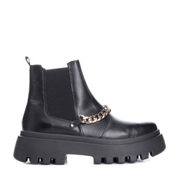 Brave Boots Chelsea Kedja Svart