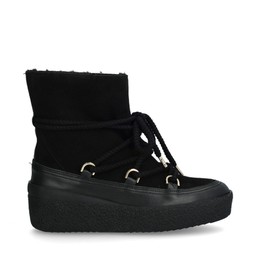 Ceder Boots Snörning Svart