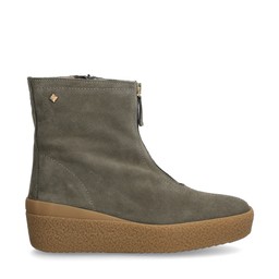 Ceder Boots Zip Grön