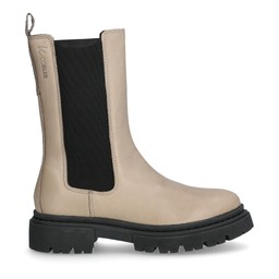 Malton Chelseaboots Beige